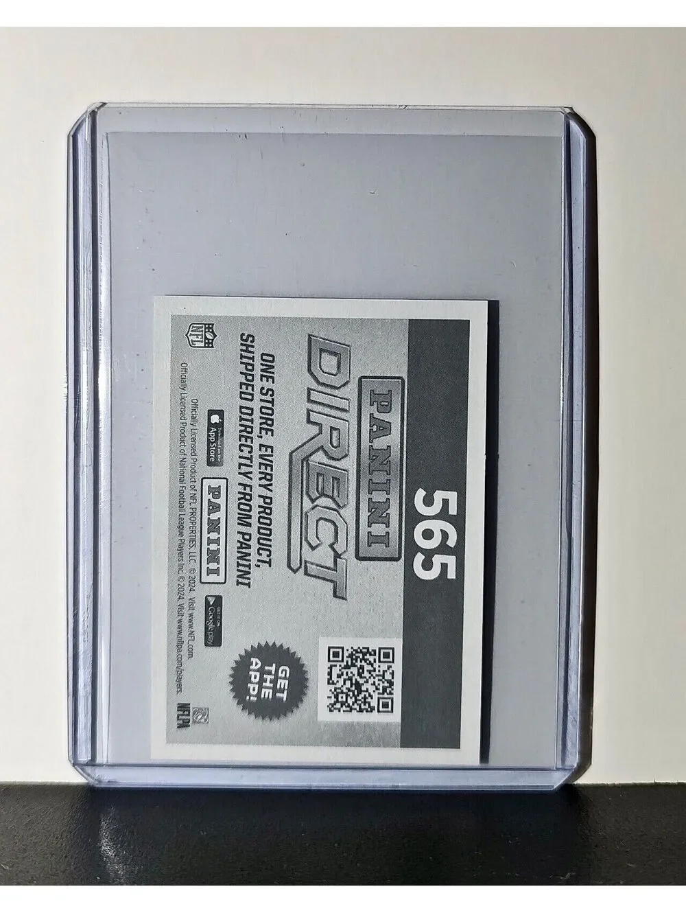 NFL Ball 2024 Panini NFL Sticker #565 Foil